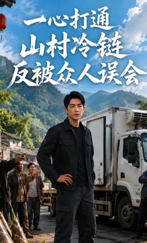 短剧《一心打通山村冷链反被众人误会》海报