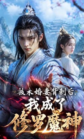 短剧《被未婚妻背刺后，我成了修罗魔神》海报