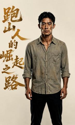 短剧《跑山人的崛起之路》海报