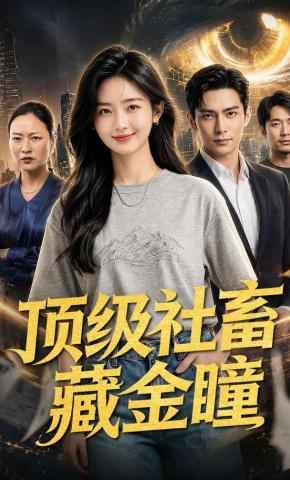 短剧《顶级社畜藏金瞳》海报