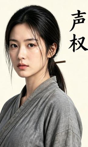 短剧《声权》海报