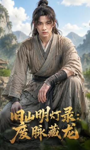 短剧《旧山明灯录：废脉藏龙》海报