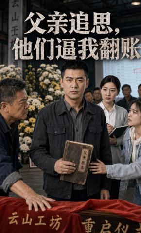 短剧《父亲追思，他们逼我翻账》海报