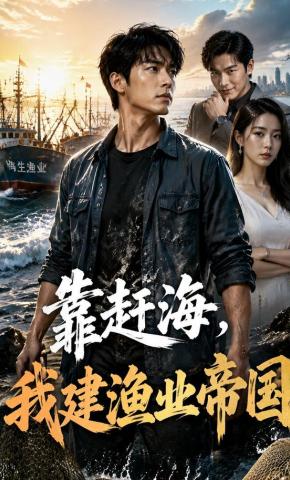 短剧《靠赶海，我建渔业帝国》海报