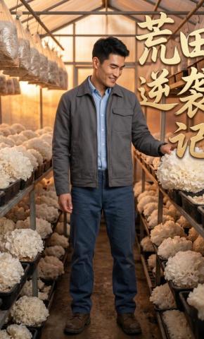 短剧《荒田逆袭记》海报