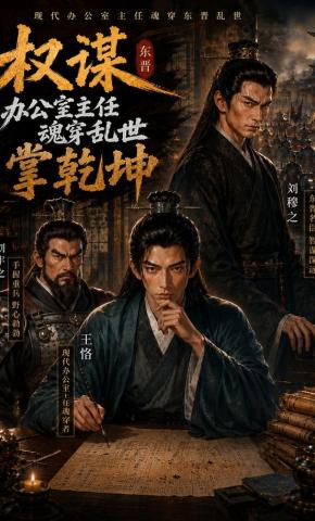 短剧《权谋东晋：办公室主任魂穿乱世掌乾坤》海报