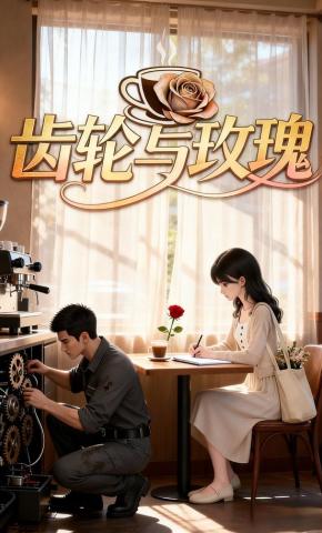 短剧《齿轮与玫瑰》海报