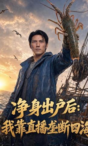 短剧《净身出户后：我靠直播垄断四海》海报