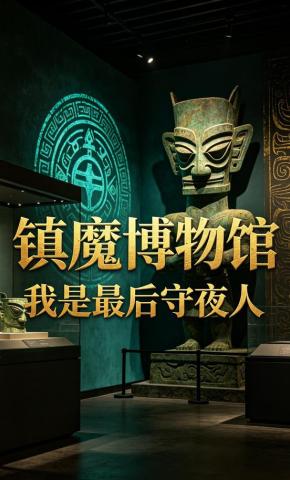 短剧《镇魔博物馆我是最后守夜人》海报