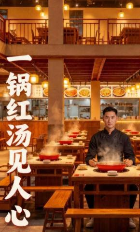 短剧《一锅红汤见人心》海报