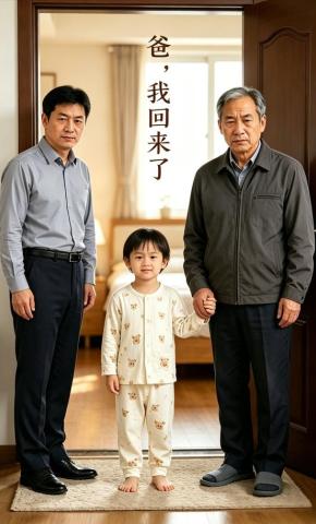 短剧《爸，我回来了》海报