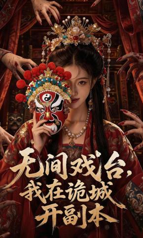 短剧《无间戏台:我在诡城开副本》海报