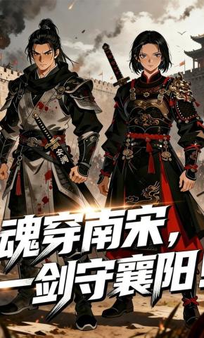 短剧《魂穿南宋，一剑守襄阳》海报