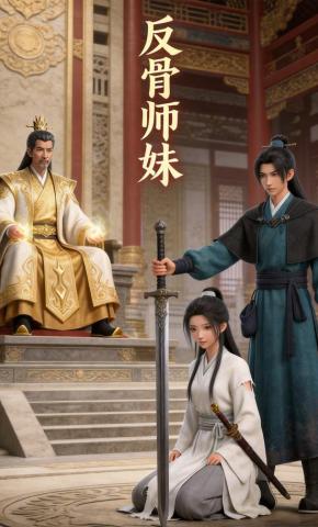 短剧《反骨师妹》海报