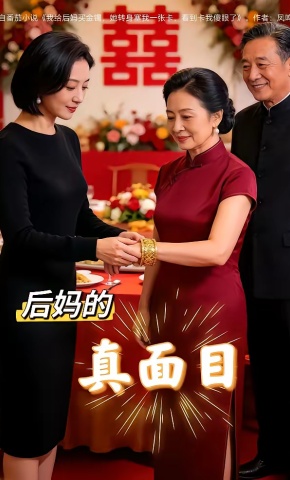 短剧《后妈的真面目》海报