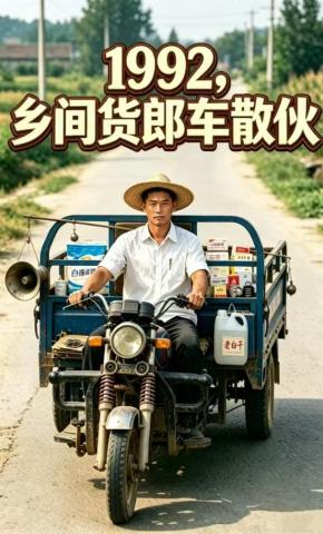 短剧《1992，乡间货郎车散伙》海报