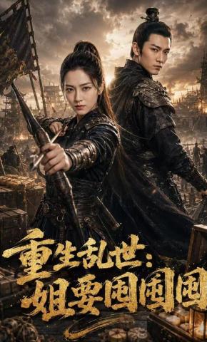 短剧《重生乱世：姐要囤囤囤》海报