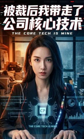 短剧《被裁后我带走了公司核心技术》海报