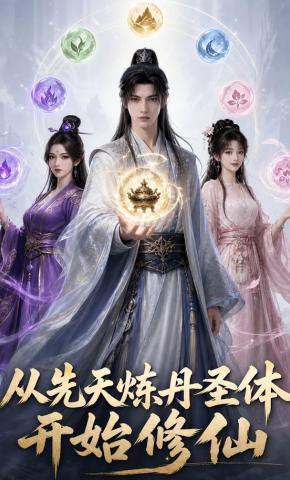 短剧《从先天炼丹圣体开始修仙》海报