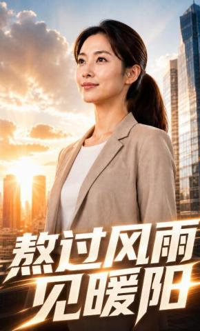 短剧《熬过风雨见暖阳》海报