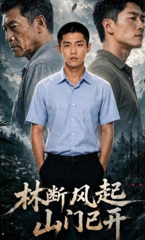 短剧《林断风起山门已开》海报