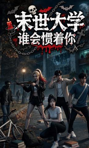 短剧《末世大学，谁会惯着你》海报
