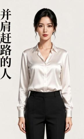 短剧《并肩赶路的人》海报