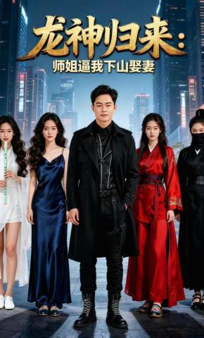 短剧《龙神归来：师姐逼我下山娶妻》海报