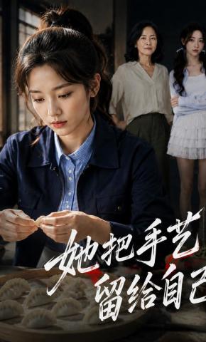 短剧《她把手艺留给自己》海报