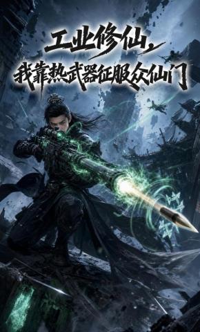 短剧《工业修仙，我靠热武器征服众仙门》海报