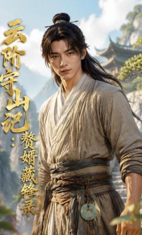 短剧《云阶守山记：赘婿藏锋录》海报