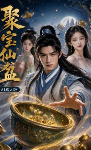 短剧《聚宝仙盆Ai真人版》海报