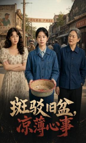 短剧《斑驳旧盆，凉薄心事》海报