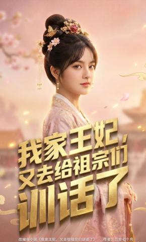 短剧《我家王妃，又去给祖宗们训话了》海报