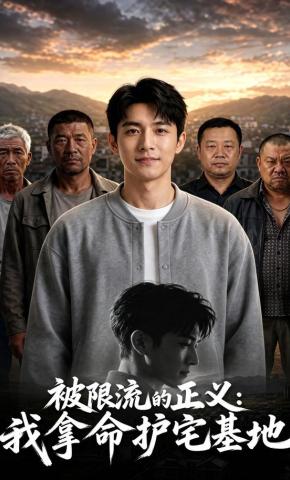 短剧《被限流的正义：我拿命护宅基地》海报