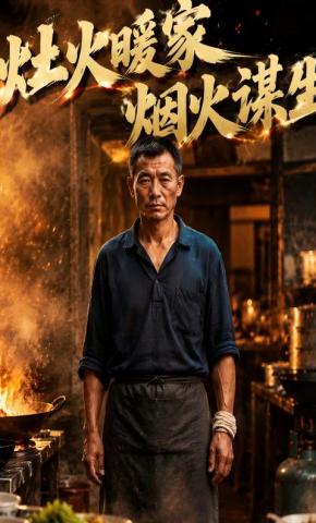 短剧《灶火暖家烟火谋生》海报