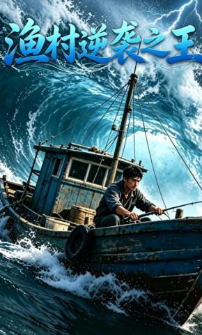 短剧《渔村逆袭之王》海报
