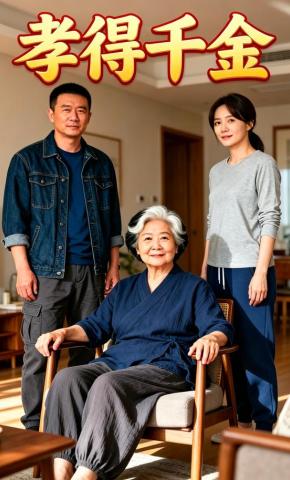 短剧《孝得千金》海报