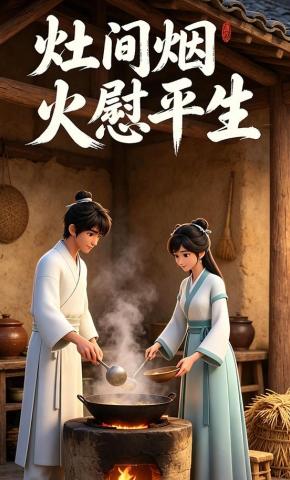 短剧《灶间烟火慰平生》海报