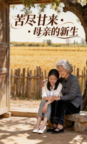 短剧《苦尽甘来，母亲的新生》海报