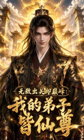 短剧《无敌出关即巅峰：我的弟子皆仙尊》海报