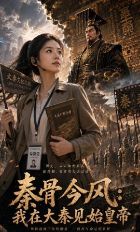 短剧《秦骨今风：我在大秦见始皇帝》海报
