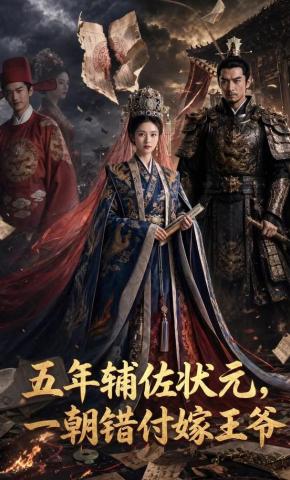 短剧《五年辅佐状元，一朝错付嫁王爷》海报