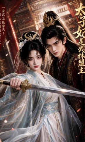 短剧《太子妃是武林盟主》海报