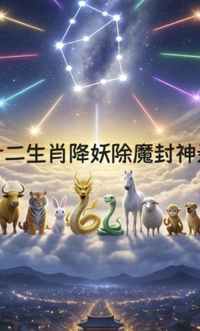 短剧《十二生肖降妖除魔封神录》海报