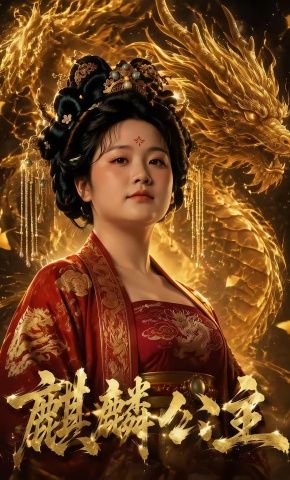 短剧《麒麟公主》海报