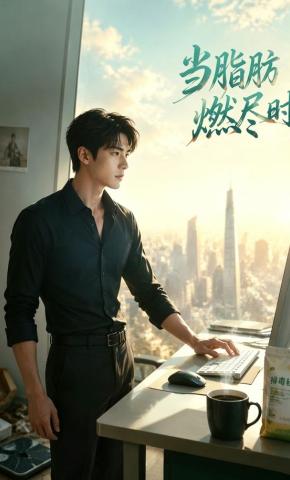 短剧《当脂肪燃尽时》海报