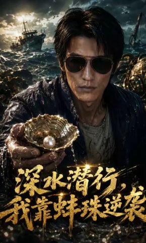 短剧《深水潜行：我靠蚌珠逆袭》海报