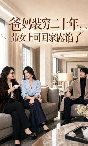 短剧《爸妈装穷二十年，带女上司回家露馅了》海报