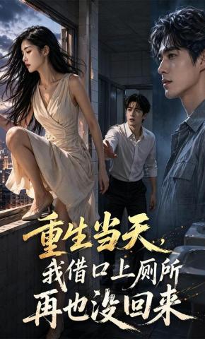 短剧《重生当天，我借口上厕所，再也没回来》海报